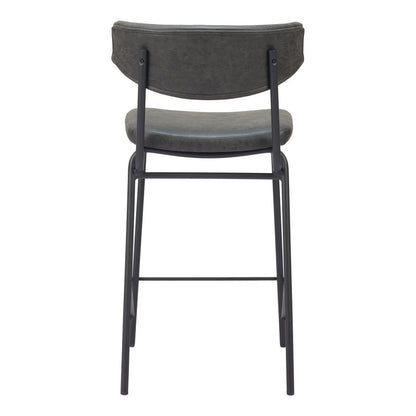 Soren Matte Black Bar Stool Set