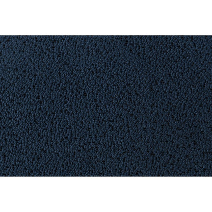 Navy Blue Upholstered Queen Tech Bed with Bluetooth