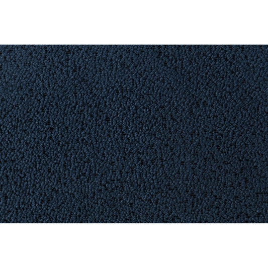 Navy Blue Upholstered Queen Tech Bed with Bluetooth