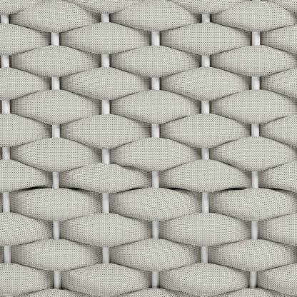 34" Gray And White Fabric Club Chair And Toss Pillow - Fluent Trends