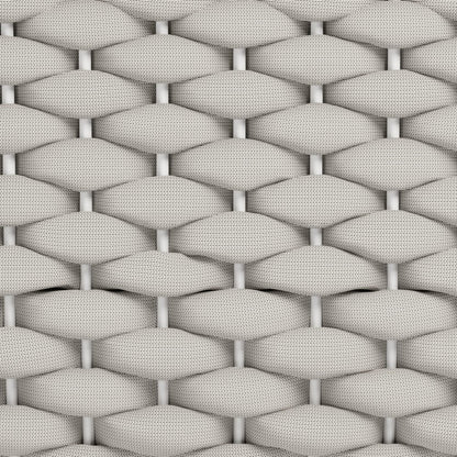 34" Gray And White Fabric Club Chair And Toss Pillow