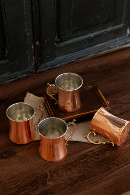 Vintage Inspired Cocktail Mugs (Set of 4)