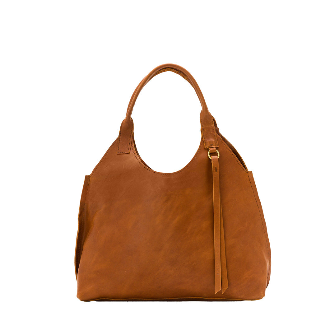 Lady Bird Tote | Natural Leather
