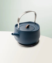 Leiph Self-heating Teapot Set - Deep Navy (SD) - Fluent Trends