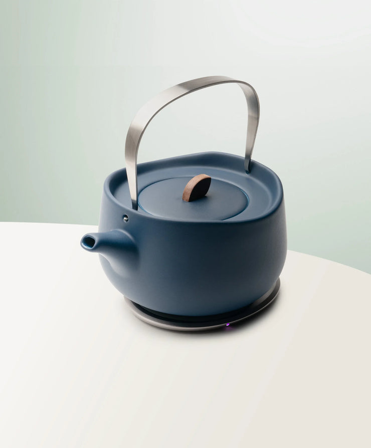 Leiph Self-heating Teapot Set - Deep Navy (SD) - Fluent Trends
