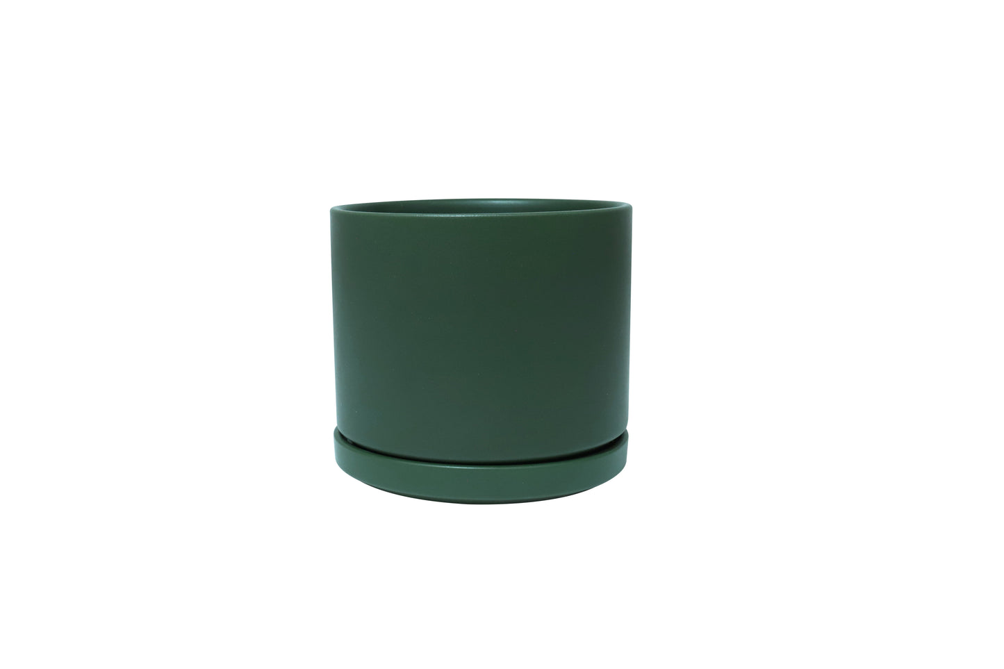 Solid Goods - Ceramic Cylinder with Saucer - Fluent Trends