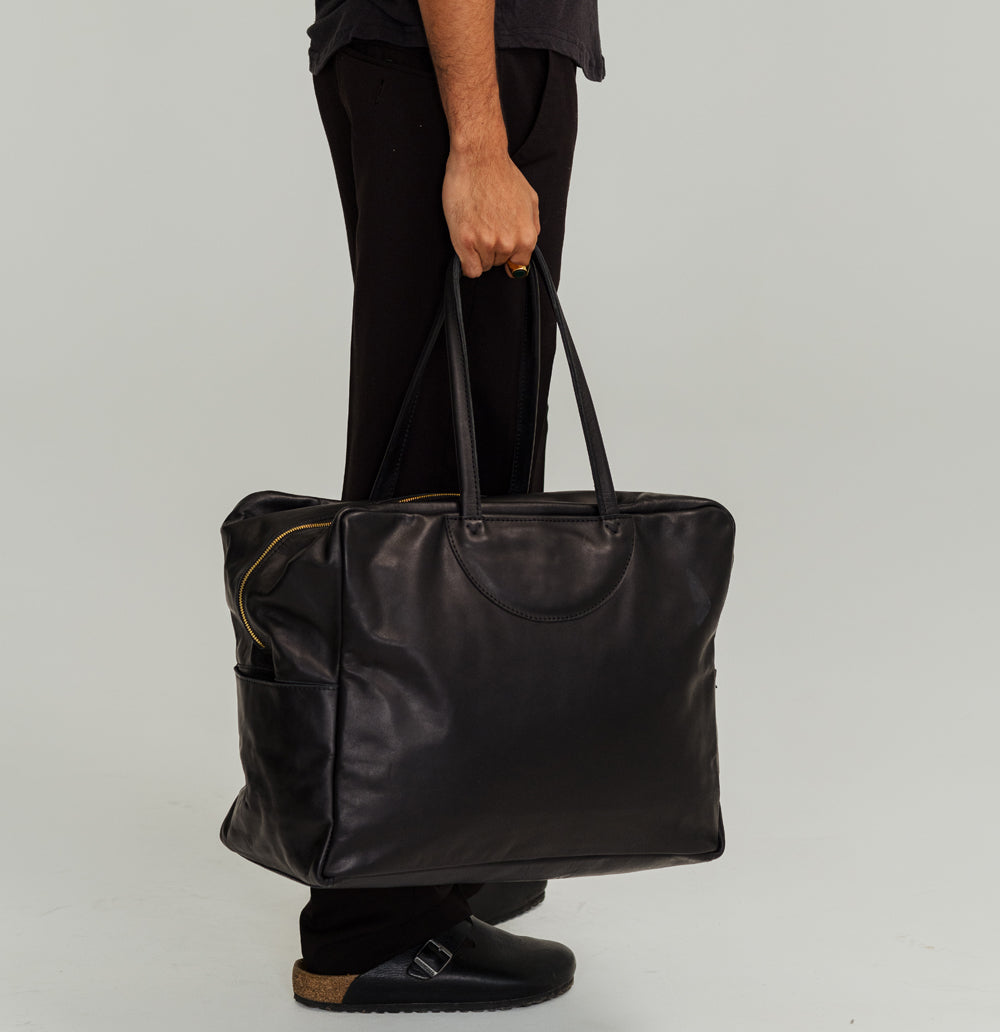 Bonnell Travel Bag | Natural Leather