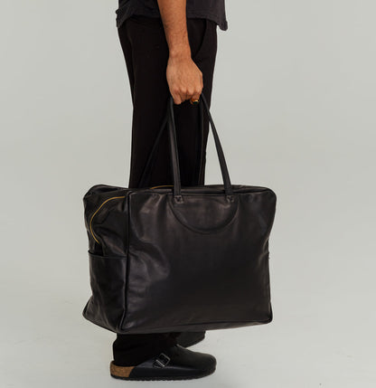 Bonnell Travel Bag | Natural Leather