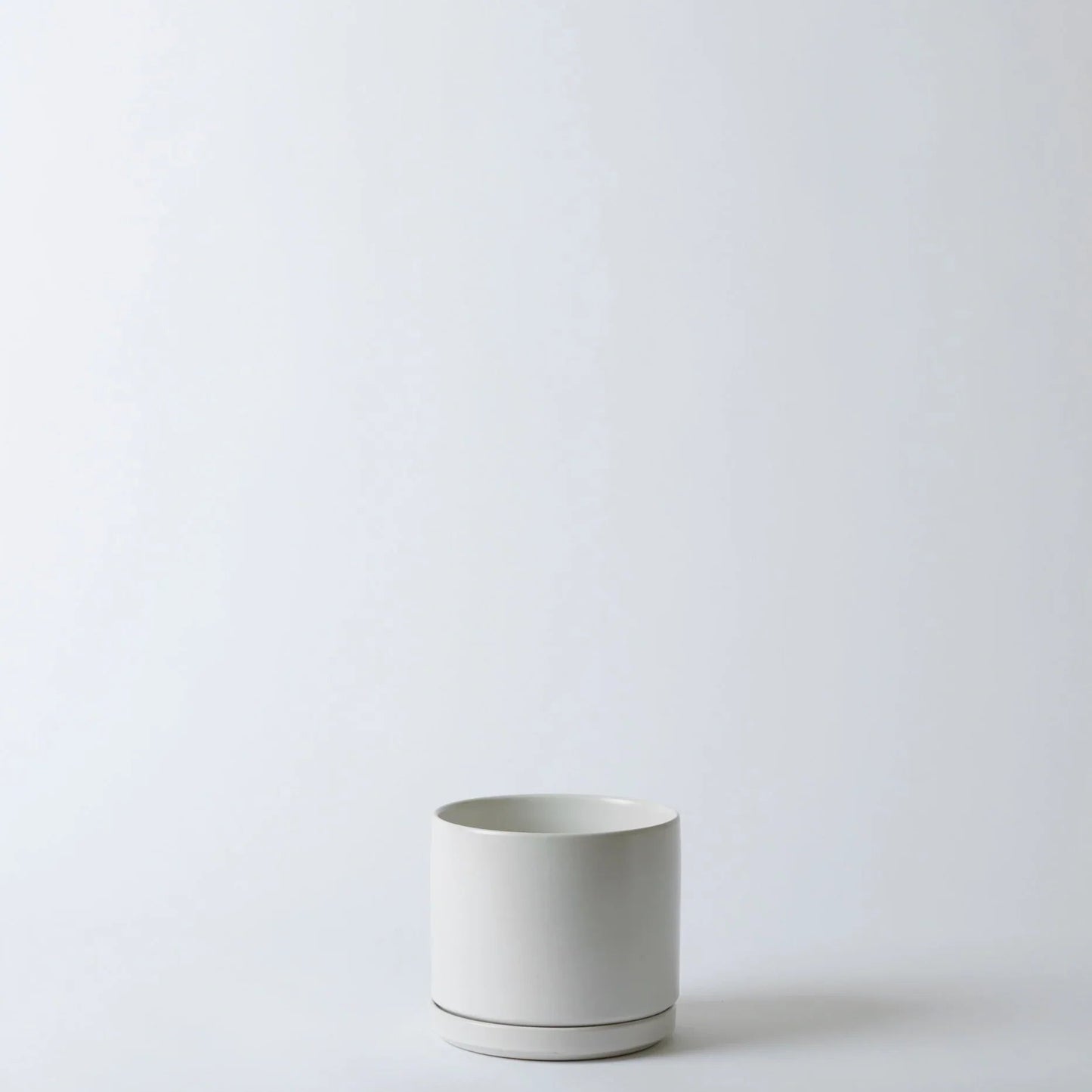 Solid Goods - Ceramic Cylinder with Saucer - Fluent Trends