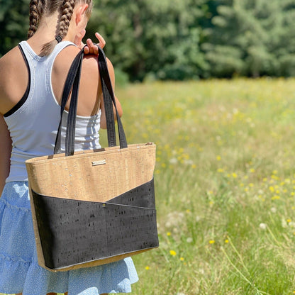 ADVOCATE zippered tote | COAL Carry Courage