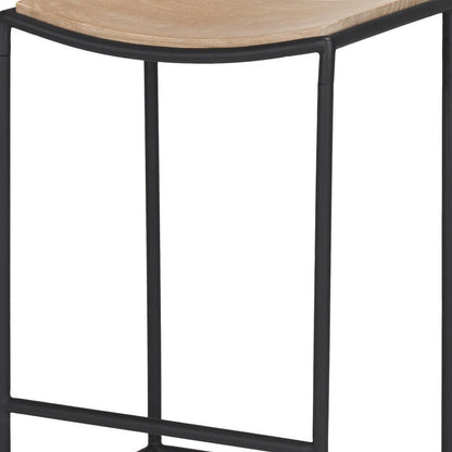 Logan 26" Wood Counter Bar Chair