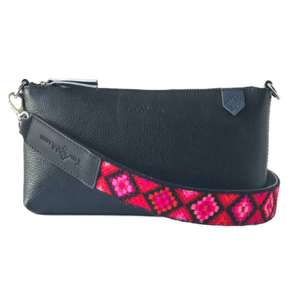 Elia Convertible Leather Bag – Clutch, Shoulder & Crossbody