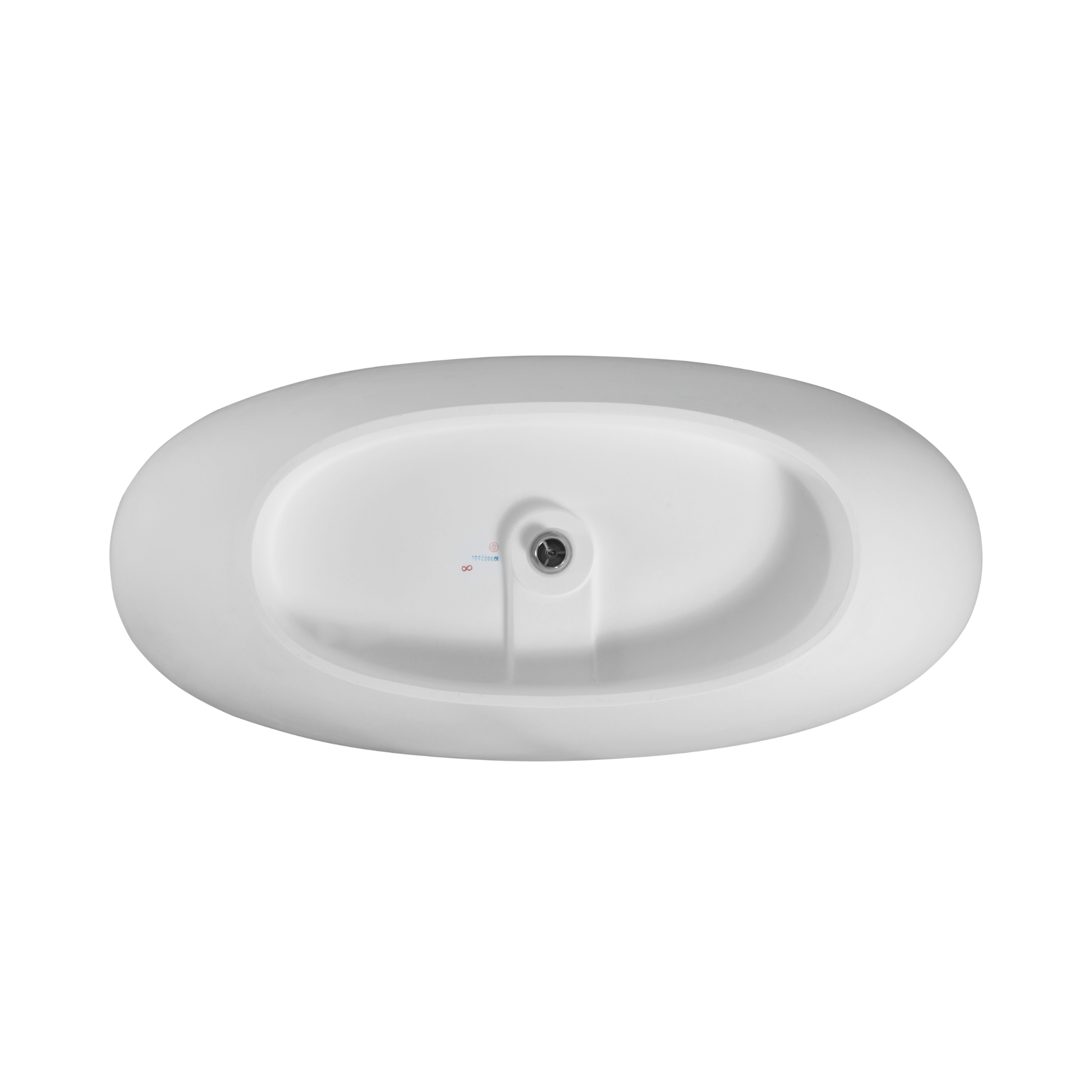 65" Luxury Freestanding Soaking Bathtub With Overflow And Pop-Up Drain (SAK69451) SAKSBY.com