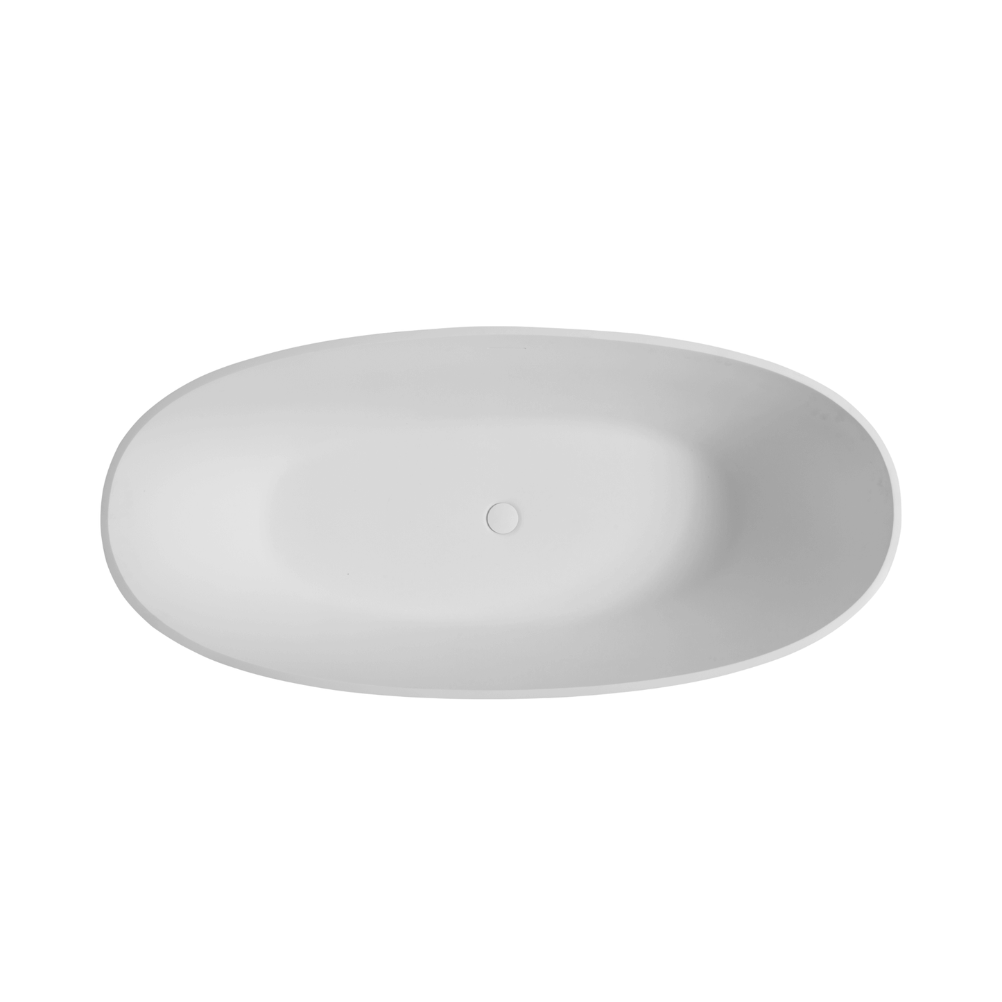 65" Luxury Freestanding Soaking Bathtub With Overflow And Pop-Up Drain (SAK69451) SAKSBY.com