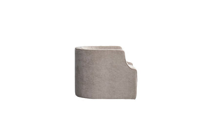 32" Beige Fabric Upholstered Arm Chair HomeRoots