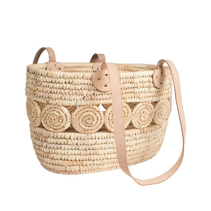 Essential Companion Leather Straps Tote Bag