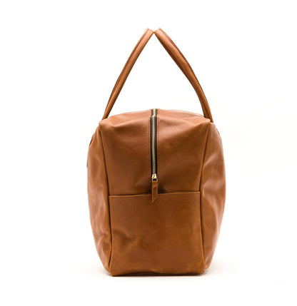 Bonnell Travel Bag | Natural Leather