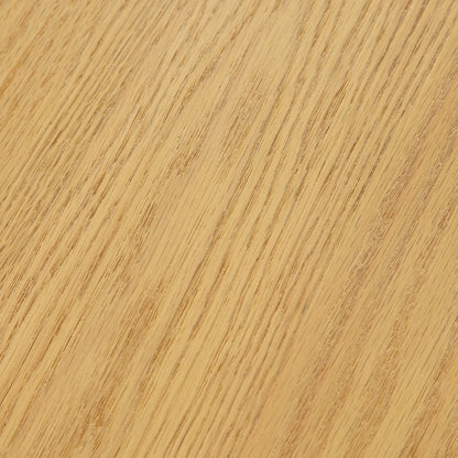 59" Natural Solid Wood Round Top Dining Table