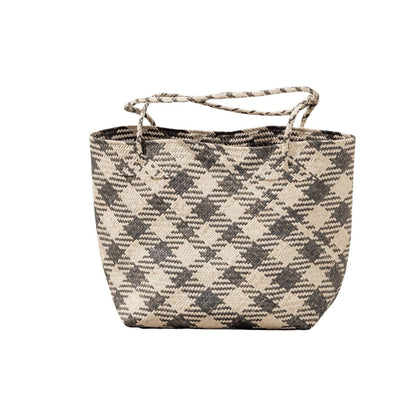 Avery Handwoven Borneo Rattan Day Tote Bag - Bali Crafted, Versatile, & Durable for Everyday Style