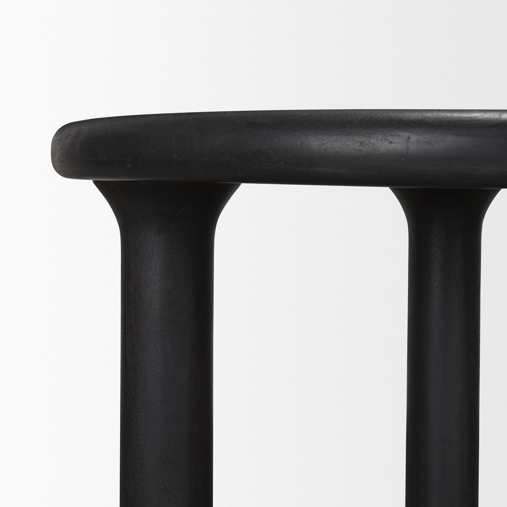 48″ Mango Wood Round Dining Table | Seats Four