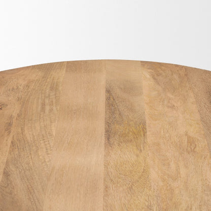 48″ Mango Wood Round Dining Table | Seats Four