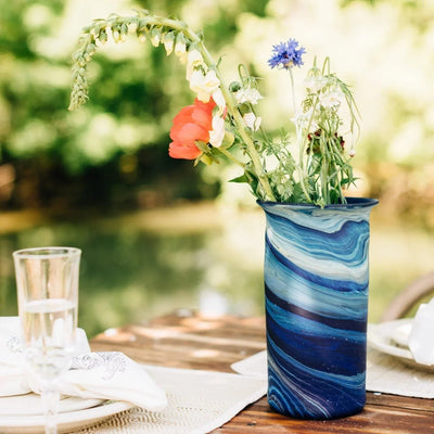 Phoenician Glass Vase - Fluent Trends