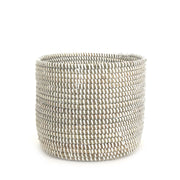 Catch-All / Planter Basket Monochrome White - Large - Fluent Trends