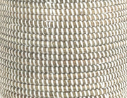 Catch-All / Planter Basket Monochrome White - Large - Fluent Trends