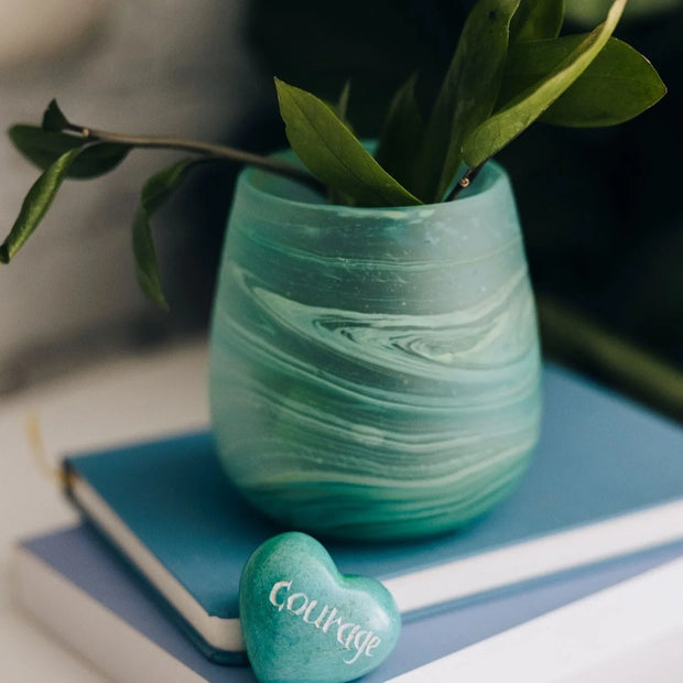 Desert Sands Phoenician Glass Votive | Candle Holder - Fluent Trends