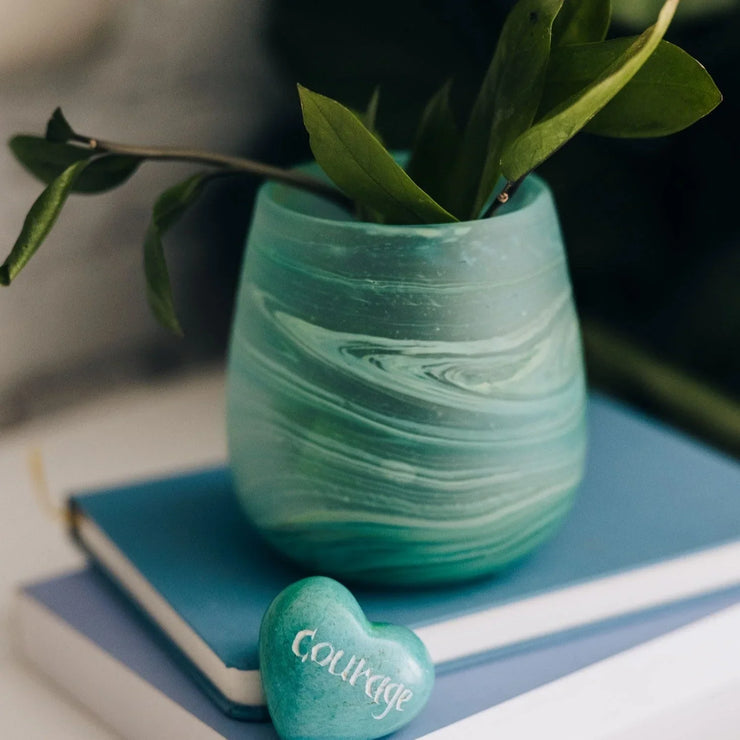 Desert Sands Phoenician Glass Votive | Candle Holder - Fluent Trends