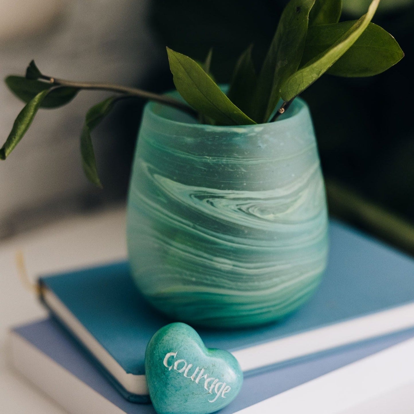 Desert Sands Phoenician Glass Votive | Candle Holder