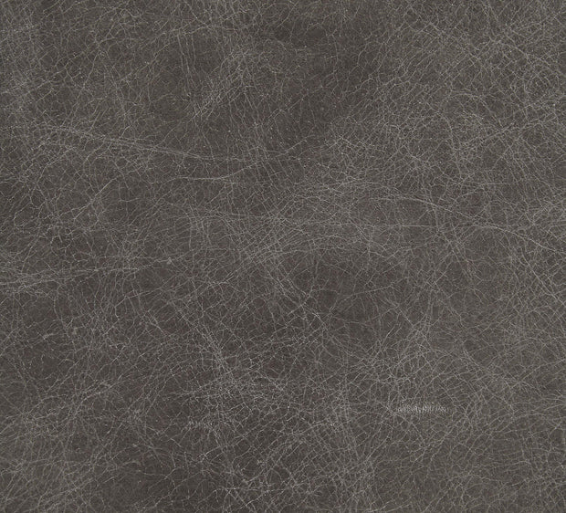 Metier Gray Top Grain Leather & Aluminum Power Motion Recliner - Fluent Trends