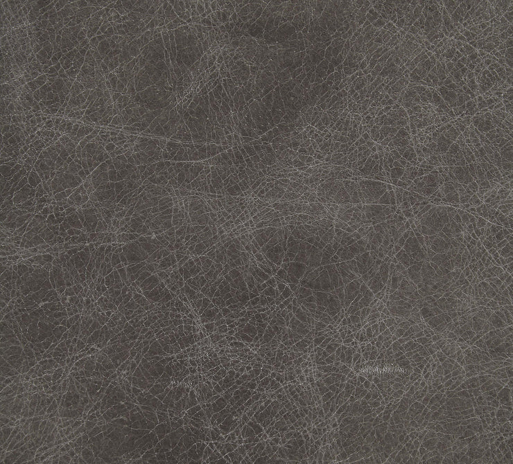 Metier Gray Top Grain Leather & Aluminum Power Motion Recliner - Fluent Trends