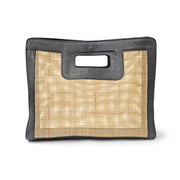 Cannes Rattan Top Handle Bag - Fluent Trends