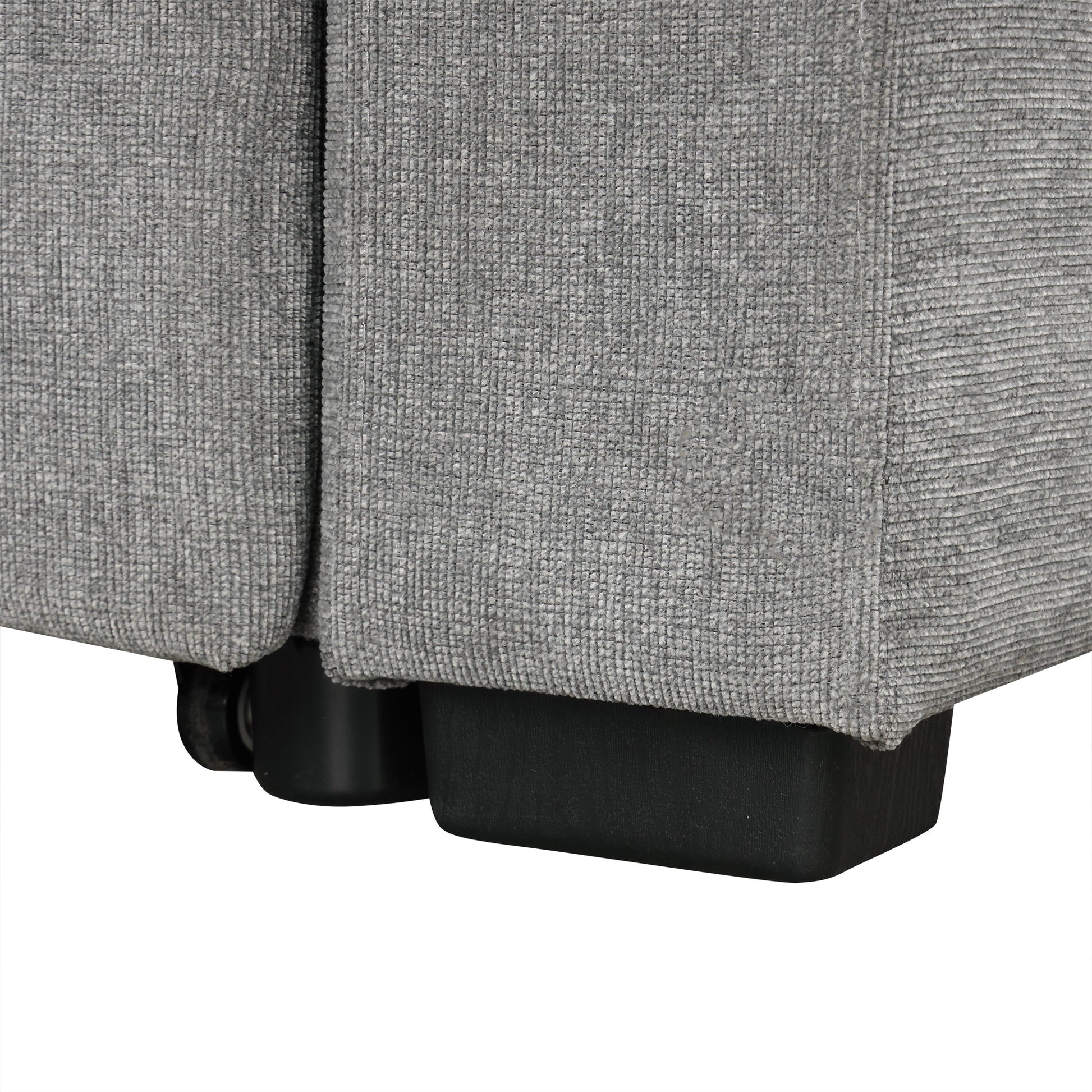 109.1' Sectional Sofa Convertible Pull-out Sofa Bed with Storage Ottoman Streamdale Furniture