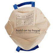 Organic Cotton Fair Trade Tote Bag with Pockets | Free to Imagine - Fluent Trends