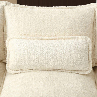 Modern Large chenille Fabric U-Shape Sectional Sofa Streamdale Furniture