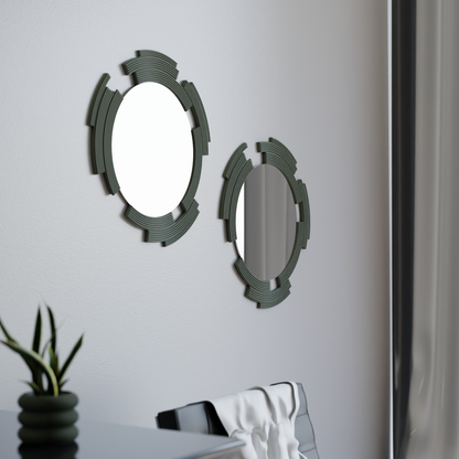 Sculpt Mirror - Elegant & Eco-Friendly Wall Decor