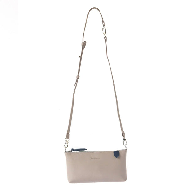 Elia Convertible Leather Bag – Clutch, Shoulder & Crossbody - Fluent Trends 