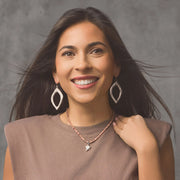 Vence Silver Earrings - Fluent Trends