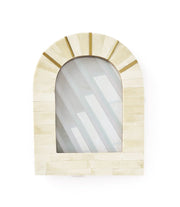 Mukhendu Arch 5x7 Cream Picture Frame - Handcrafted Bone - Fluent Trends
