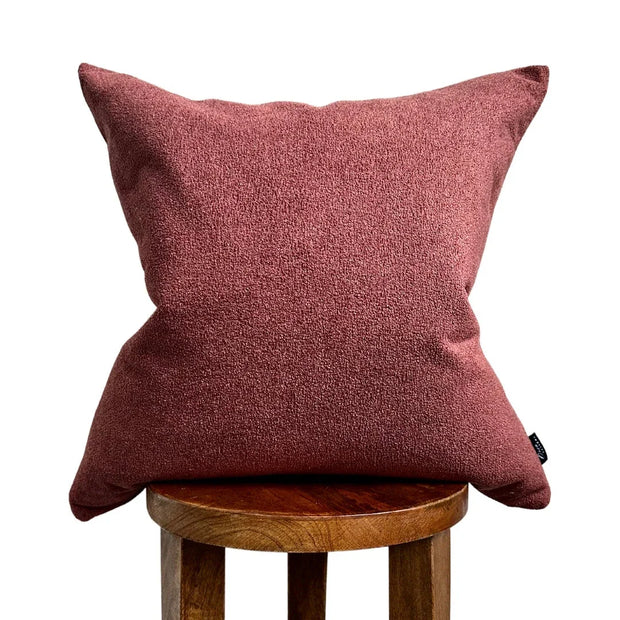 Berry Sherpa Pillow Cover - Fluent Trends