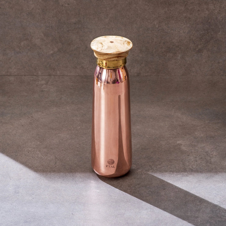 Copper Bottle, 100% Leakproof Copper Water Bottle - Fluent Trends