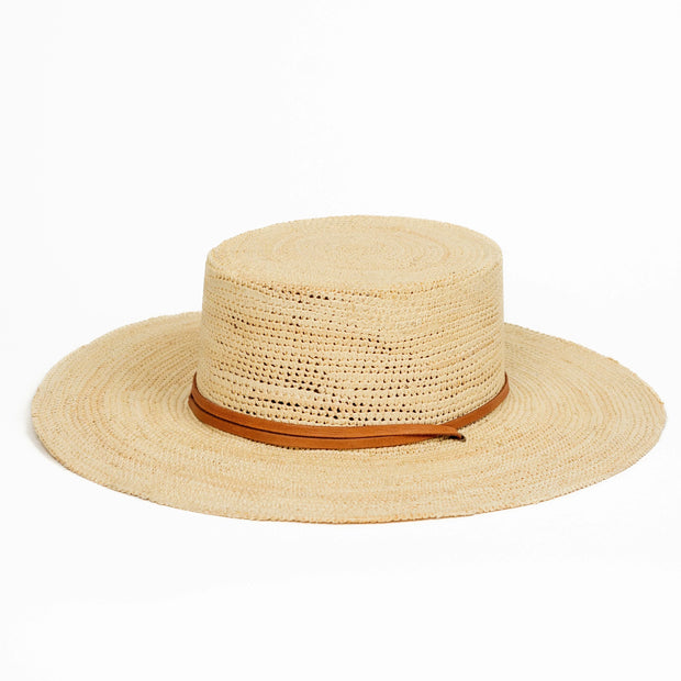 Straw Boater Hat - Fluent Trends