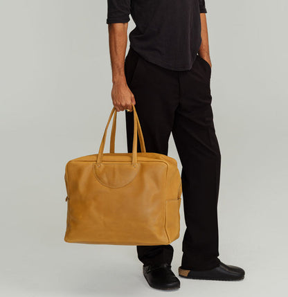 Bonnell Travel Bag | Natural Leather