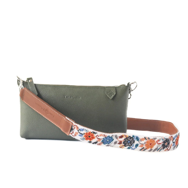 Elia Convertible Leather Bag – Clutch, Shoulder & Crossbody - Fluent Trends 