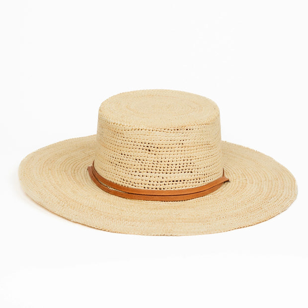 Straw Boater Hat - Fluent Trends