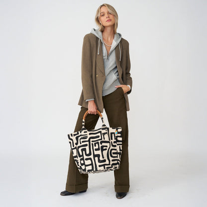 Weekender Bag - Black Kuba Powered by People