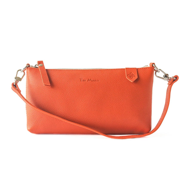 Elia Convertible Leather Bag – Clutch, Shoulder & Crossbody - Fluent Trends 