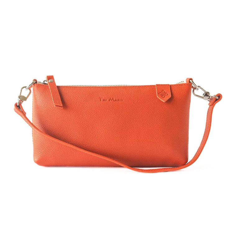 Elia Convertible Leather Bag – Clutch, Shoulder & Crossbody - Fluent Trends 